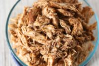 Simple Slow Cooker Shredded BBQ Chicken for Any Occasion