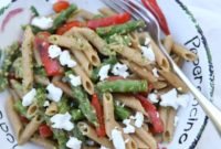 Verdant Spring Pasta with Basil Pesto