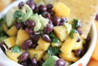 Vibrant Mango Avocado Black Bean Salsa