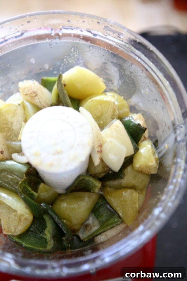 Zesty Roasted Tomatillo Salsa 3 Roasted Tomatillo Salsa | Aggie's Kitchen