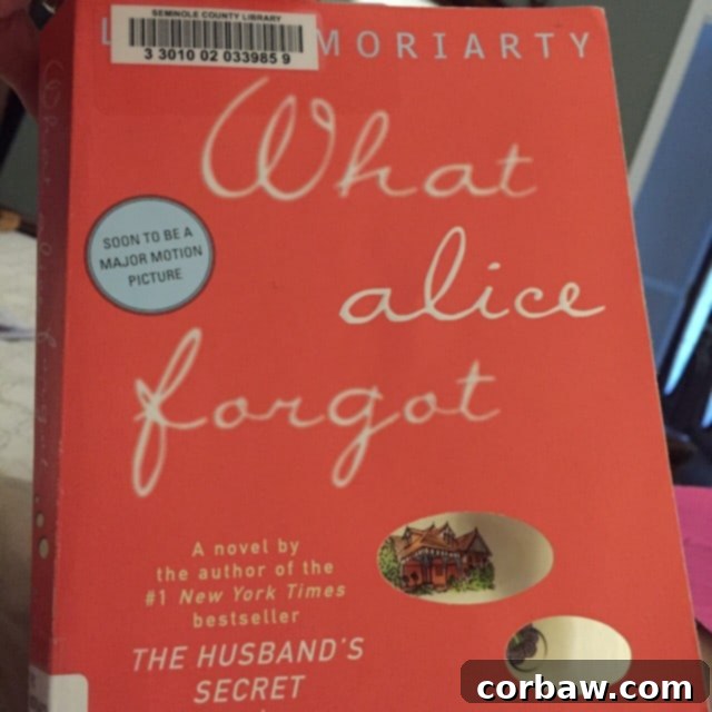 Summer's Best Reads: Unforgettable Journeys with Alice, Boston, and Beyond 6 What Alice Forgot by Liane Moriarty, a captivating contemporary novel for summer bookworms