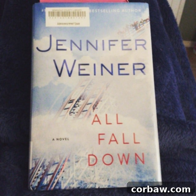Summer's Best Reads: Unforgettable Journeys with Alice, Boston, and Beyond 7 All Fall Down by Jennifer Weiner, a compelling contemporary novel on addiction