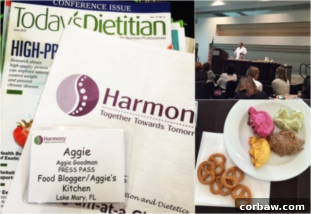 FAND Collage - A collage of images from the Florida Academy of Nutrition and Dietetics conference, showing attendees and presentations.