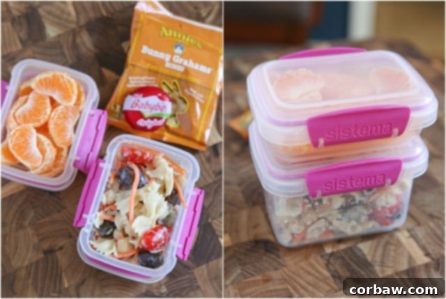 Caesar Pasta Salad with Chickpeas