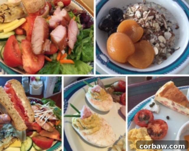 Bircher Muesli with Fresh Fruit – My Go-To Ruby Princess Breakfast 4 Food from Princess Cruise, including Bircher Muesli