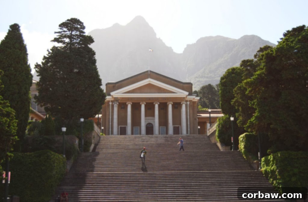 The Academic Landmark of Cape Town 8 The iconic Jameson Hall, central building on UCT's Upper Campus