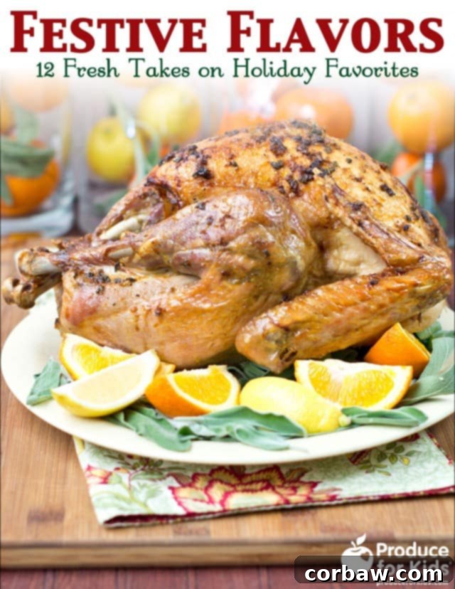 12 Fresh Takes on Holiday Favorites from Produce For Kids {Free e-Cookbook!}