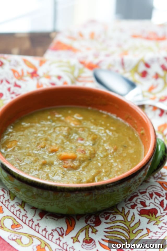 Slow Cooker Split Pea Soup