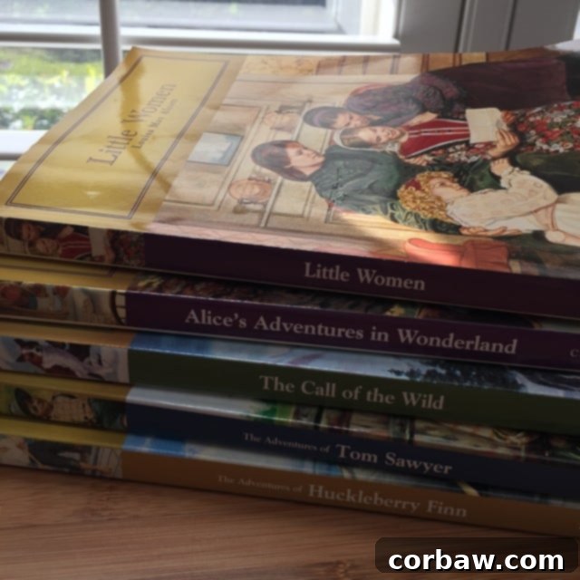 classics - A stack of classic children's books
