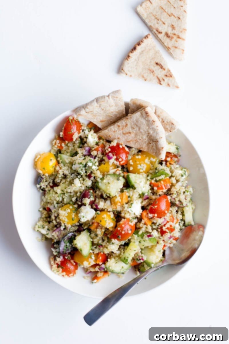 Healthy Quinoa for Summer Days 12 greek-quinoa-salad