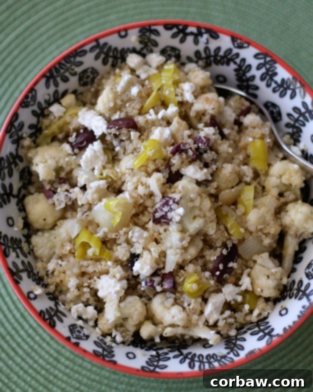 Healthy Quinoa for Summer Days 23 Greek_Grilled_Cauliflower_Quinoa_Salad_