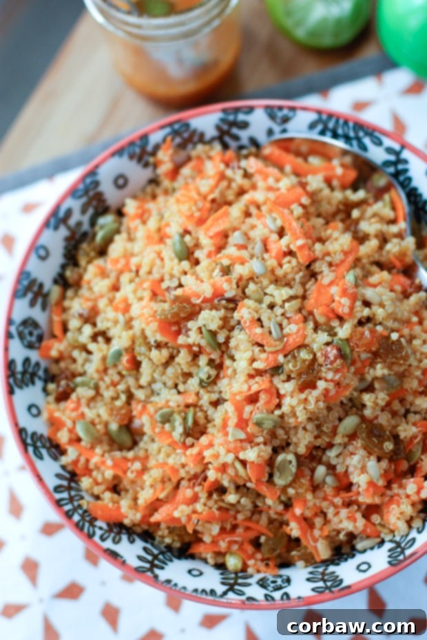 Healthy Quinoa for Summer Days 4 Carrot Raisin Quinoa Salad