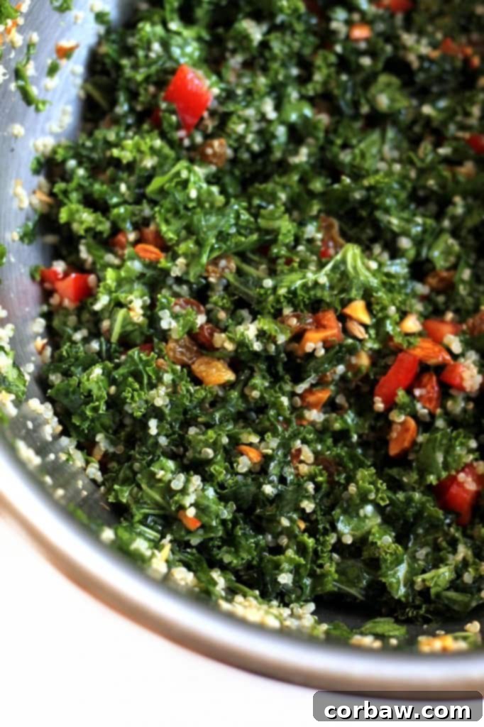 Healthy Quinoa for Summer Days 5 Quinoa and Kale Salad