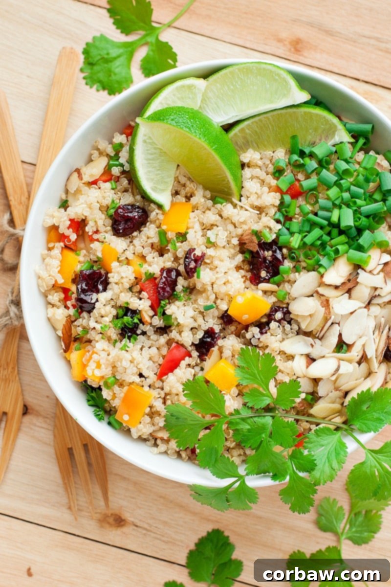 Healthy Quinoa for Summer Days 6 healthy-lime-cilantro-cranberry-quinoa-salad-recipe-x-4033xS