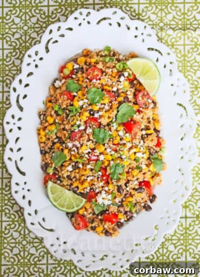 Healthy Quinoa for Summer Days 8 Mexican-Corn-Quinoa-Salad