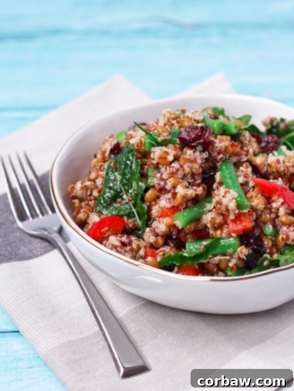 Healthy Quinoa for Summer Days 10 quinoa-wheat-berry-salad