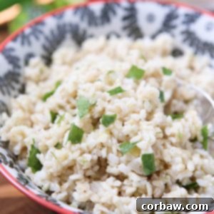 Zesty Cilantro Lime Brown Rice 2 img 12387 5
