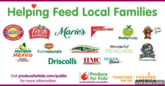 Rainbow Fruit Skewers 3 Produce For Kids and Publix Campaign collaboration for healthy families and fighting hunger.