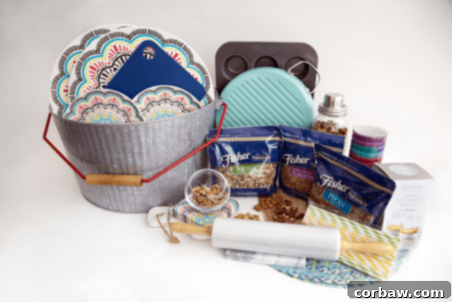 Fisher Summer Entertaining Giveaway package featuring items from Crate & Barrel and Sur La Table.