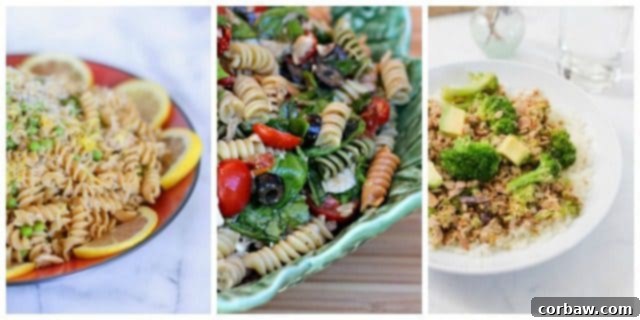 Tuna Pasta Dishes & Bowls