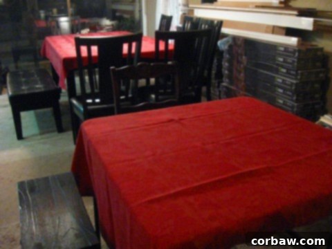 bushs beans An unfinished kitchen counter with a large, industrial-looking faucet and a sink, symbolizing a work-in-progress home, yet ready for use.