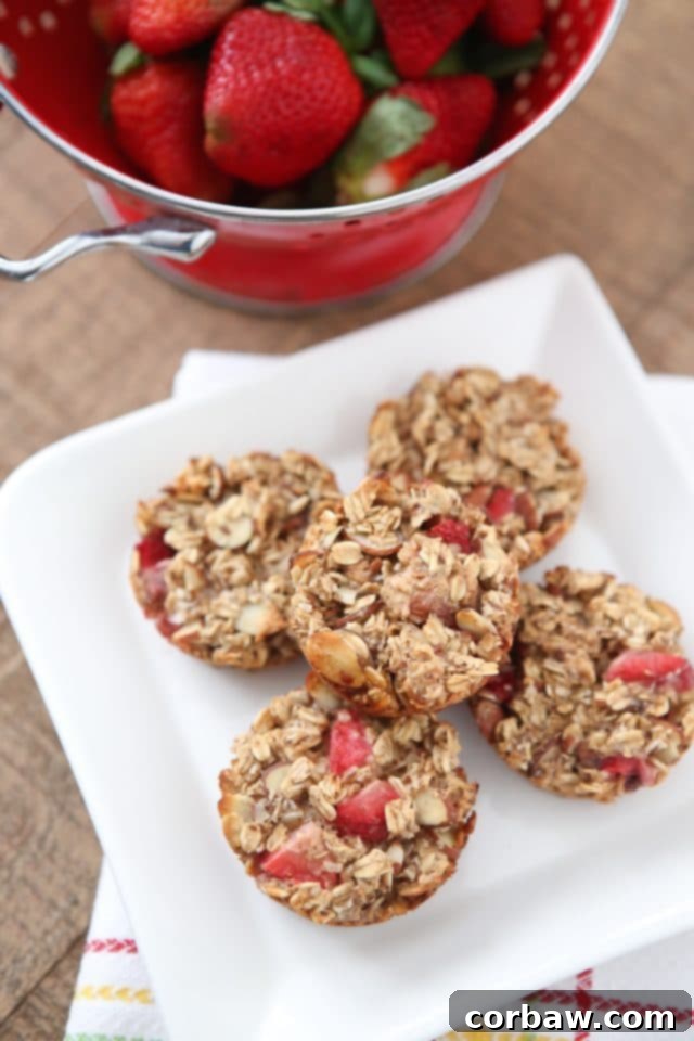 Strawberry Almond Energy Bites 7 Stack of Strawberry Almond Oatmeal Bites, a delightful and nutritious choice for breakfast or snack, sponsored by Fisher Nuts. aggieskitchen.com #ThinkFisher