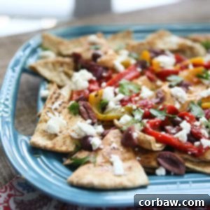Zesty Mediterranean Hummus Nachos 2 img 14367 5