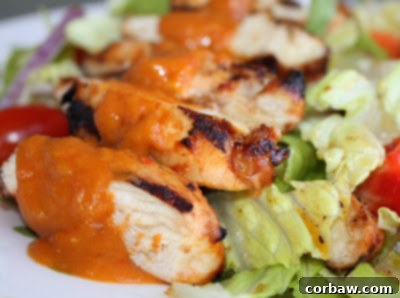 Mango Barbeque Chicken Salad