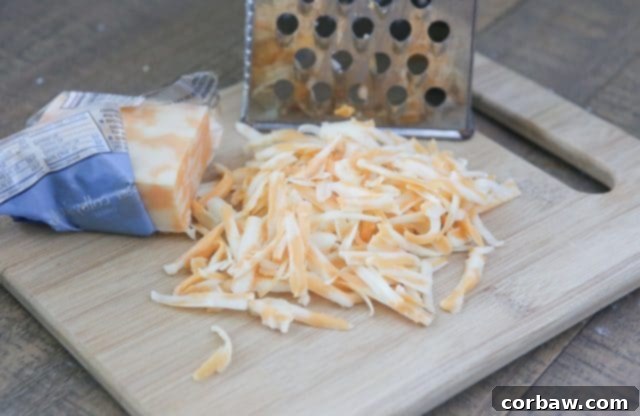 Rich and Creamy Chicken Soup Texture A close-up of a ladle stirring the rich and creamy chicken and wild rice soup, revealing chunks of tender chicken, colorful vegetables, and grains, just before serving.