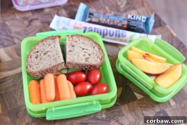 Back to School: 5 Tips to Power Up Your Lunchbox 2 Delicious Caesar Pasta Salad with Chickpeas, a great healthy lunch idea for school kids