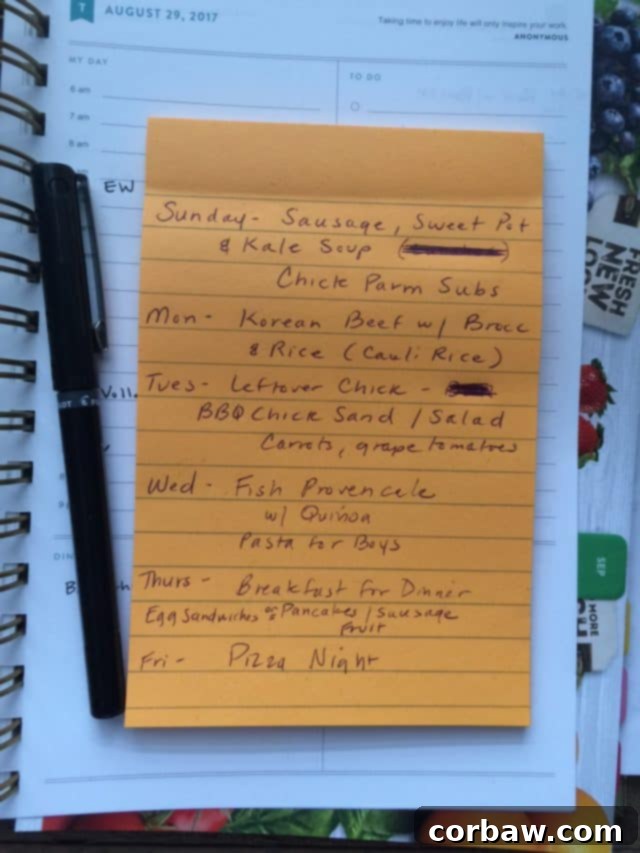 Weekly Meal Plan - Aggie's Kitchen | Week 2 Weekly Meal Plan - Aggie's Kitchen | Week 2