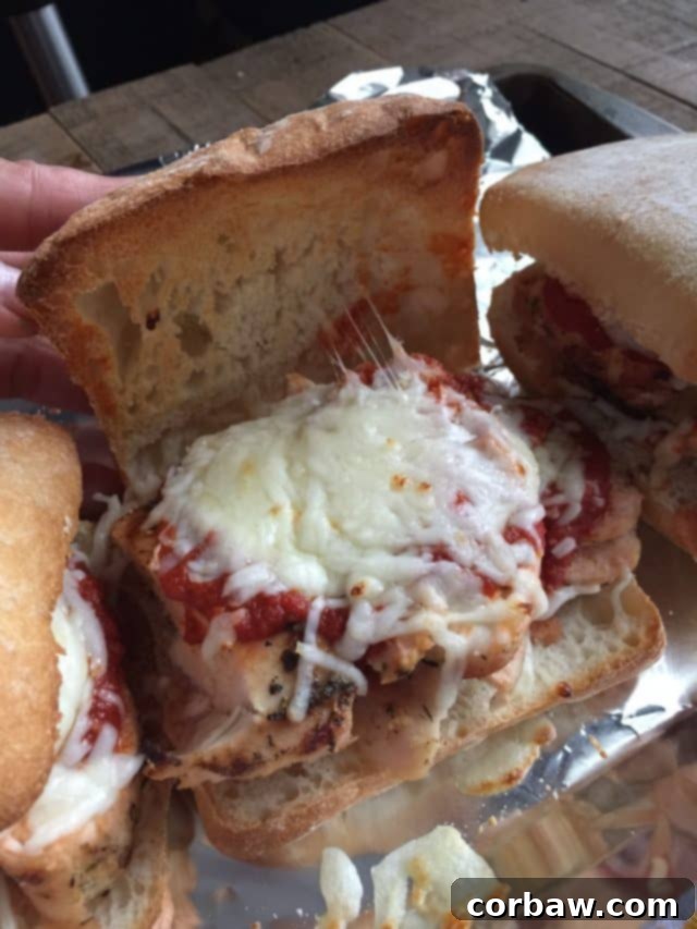 Grilled Chicken Parmesan Sandwiches Grilled Chicken Parmesan Sandwiches