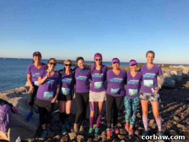 2017 Cabot Fit Team members smiling after the race