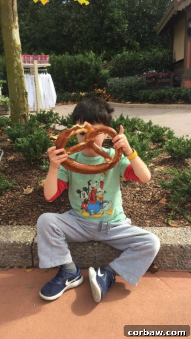 Epcot's Global Canvas 2018 18 Child enjoying Epcot festival