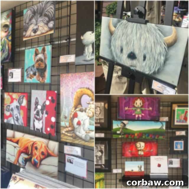 Epcot's Global Canvas 2018 6 Art from Pop Gallery