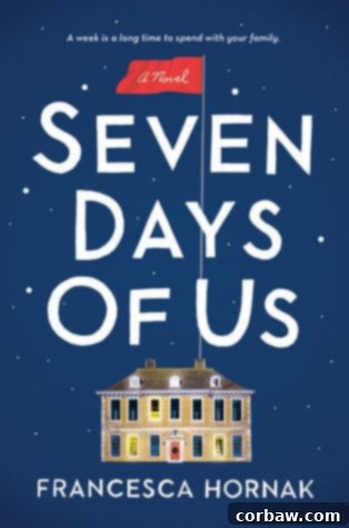 February's Literary Adventures 4 Book cover for Seven Days of Us by Francesca Hornak