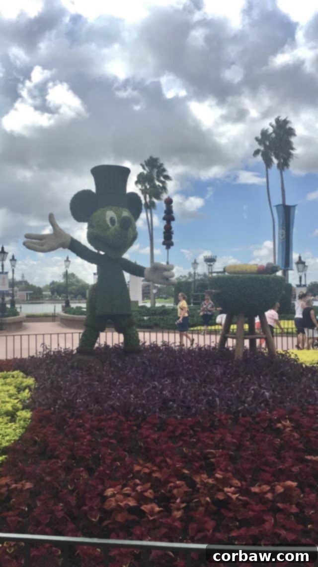 Chef Mickey themed merchandise at Epcot Food and Wine Festival