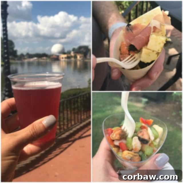 Brazilian Cheese Bread (Pão de Queijo) at Epcot Food and Wine Festival