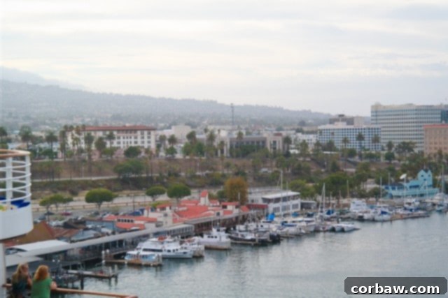 Princess Cruises' Royal Princess sailing along the California Coast, with Santa Barbara and Ensenada, Mexico destinations