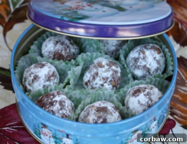 A classic holiday cookie recipe for no-bake spiked bourbon balls from Southern Living to share with friends and family.