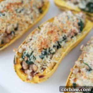 stuffed delicata squash recipe thumbnail
