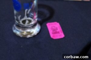 Beer tasting tickets with beer mug graphics