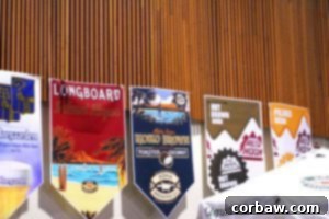 Redhook and Kona Brewing Co. beer samples at the festival