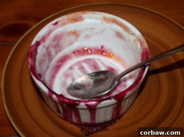 Nothing screams summertime like a Blueberry Peach Crumble (don't forget the scoop of vanilla ice cream!)