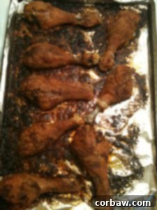 Festive Cheer and Gridiron Glory 6 Flavorful Teriyaki Chicken Legs, glazed and ready for a party