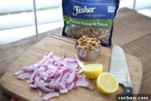 Prepped green beans for a delightful summer salad Close-up of fresh blanched green beans, ready for salad preparation