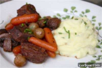 Close-up of fluffy mashed Yukon Gold potatoes