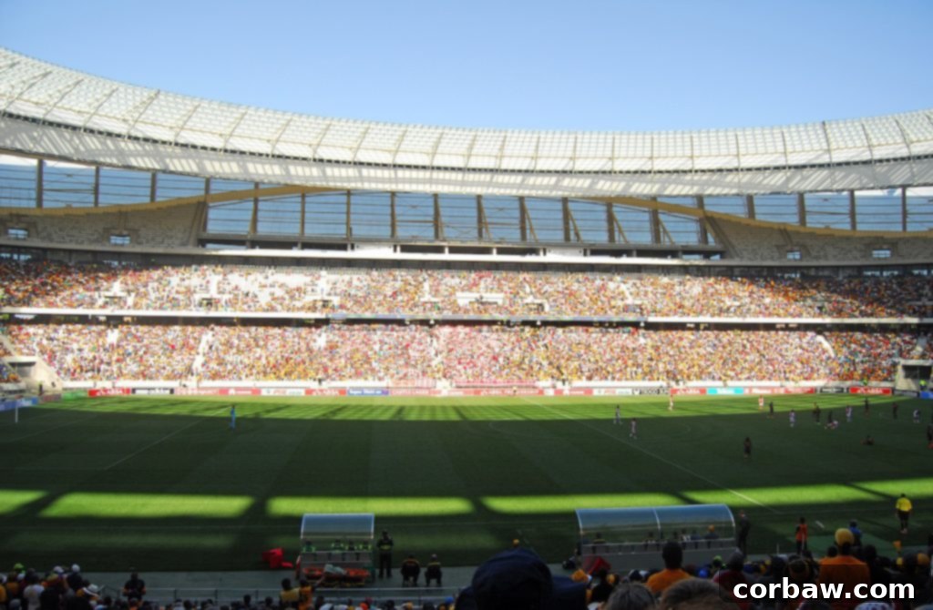 Cape Town Stadium's Sunday Soccer Spectacle 2 A Duck's Oven: Soccer at Cape Town Stadium. A recap of the Ajax vs. Kaiser Chiefs match in Cape Town, South Africa!