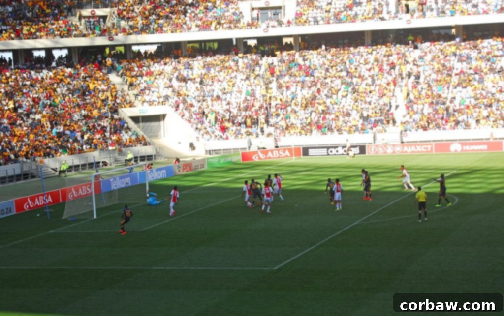 Cape Town Stadium's Sunday Soccer Spectacle 3 A Duck's Oven: Soccer at Cape Town Stadium. A recap of the Ajax vs. Kaiser Chiefs match in Cape Town, South Africa!