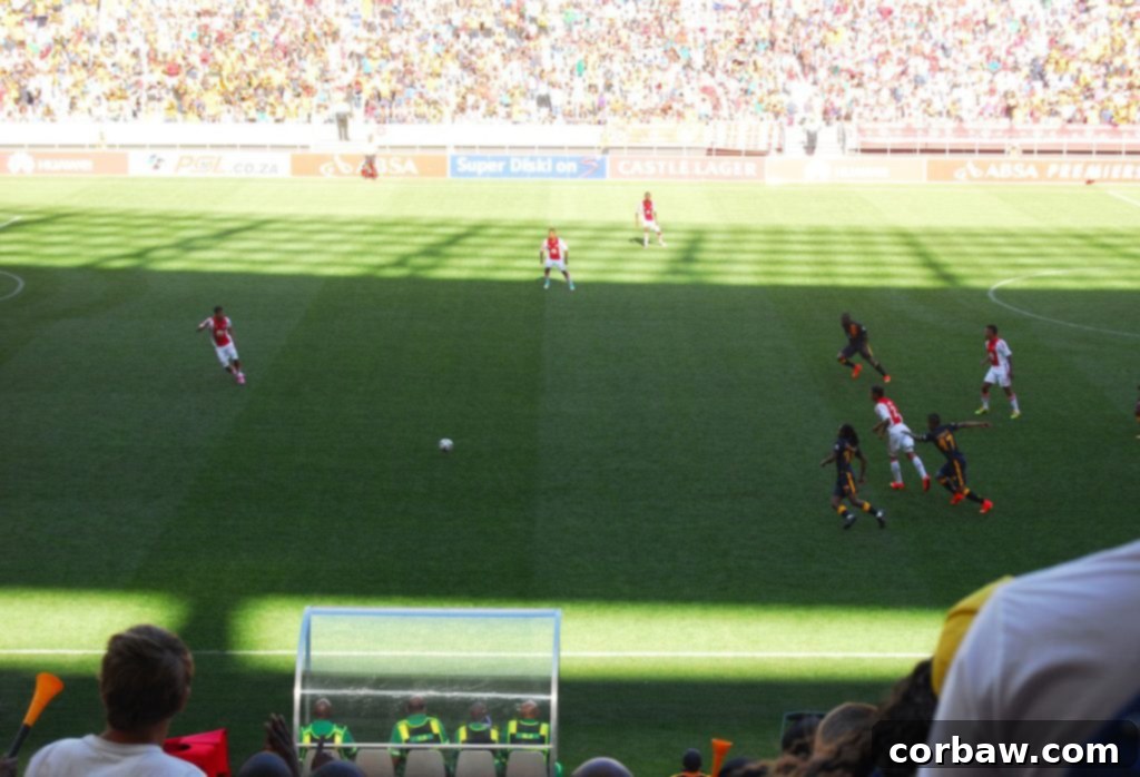 Cape Town Stadium's Sunday Soccer Spectacle 4 A Duck's Oven: Soccer at Cape Town Stadium. A recap of the Ajax vs. Kaiser Chiefs match in Cape Town, South Africa!